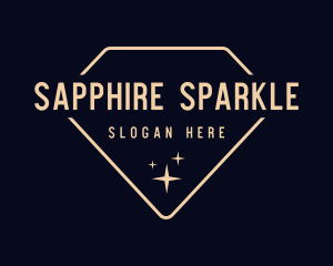 Diamond Sparkle Business logo design