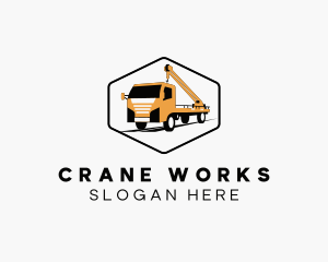 Crane - Crane Tow Truck logo design