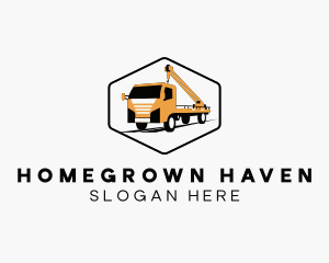 Crane - Crane Tow Truck logo design