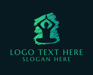 Scribble - Scribble Yoga Wellness logo design
