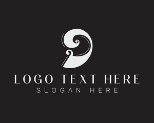 Retro - Elegant Clothing Fashion Letter D logo design