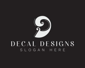 Elegant Clothing Fashion Letter D logo design