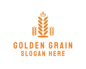 Grain - Rice Grain Farm logo design