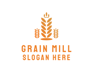 Rice Grain Farm logo design