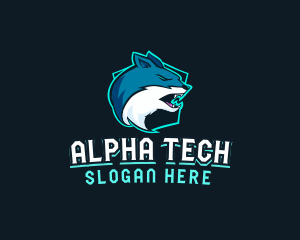 Alpha - Wild Wolf Gaming logo design