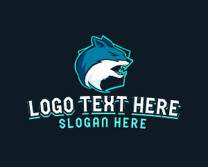 Trophy Hunting - Wild Wolf Gaming logo design