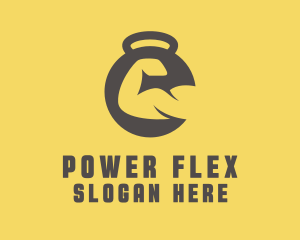 Bicep - Gym Dumbbell Bicep Fitness logo design