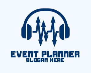 Podcast - Hip Headphone Beats logo design