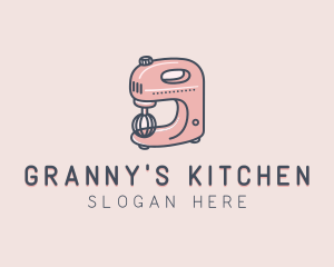 Baking Stand Mixer logo design