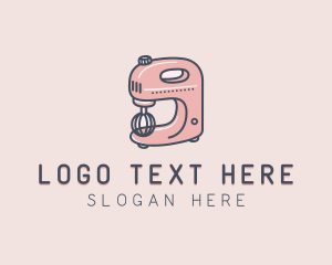 Bakeshop - Baking Stand Mixer logo design