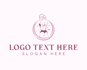 Bikini - Woman Beauty Spa logo design