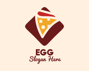 Pizzeria Pizza Box Logo