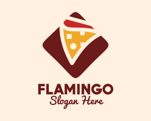 Pizzeria Pizza Box Logo