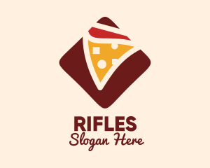 Pizzeria Pizza Box Logo