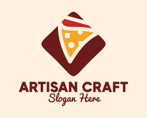 Pizzeria Pizza Box logo design