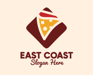 Pizzeria Pizza Box logo design