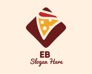 Pizzeria Pizza Box logo design