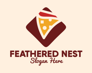 Pizzeria Pizza Box logo design