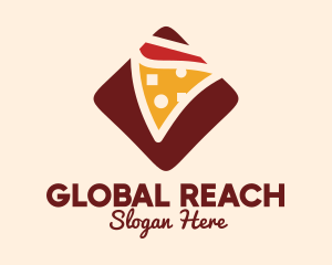 Pizzeria Pizza Box logo design