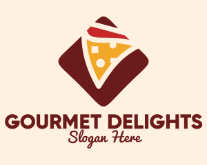 Pizzeria Pizza Box logo design