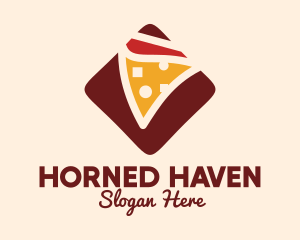 Pizzeria Pizza Box logo design