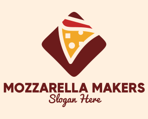 Mozzarella - Pizzeria Pizza Box logo design