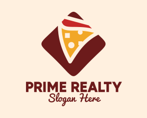 Pizzeria Pizza Box logo design