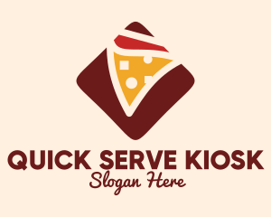 Pizzeria Pizza Box logo design