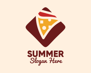 Pizzeria Pizza Box logo design