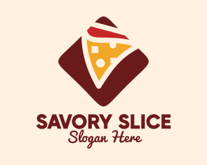 Pizzeria Pizza Box logo design