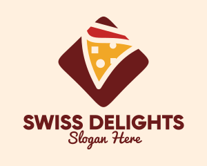 Pizzeria Pizza Box logo design