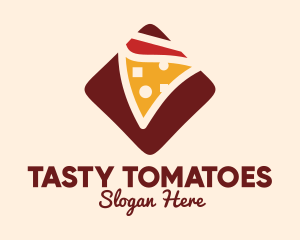 Pizzeria Pizza Box logo design