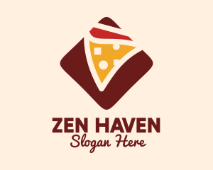 Pizzeria Pizza Box logo design