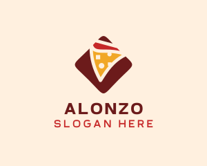 Pizzeria Pizza Box logo design