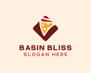 Pizzeria Pizza Box logo design