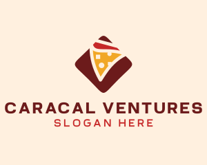 Pizzeria Pizza Box logo design