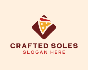 Pizzeria Pizza Box logo design