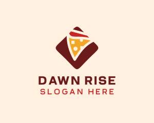 Pizzeria Pizza Box logo design