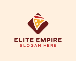 Pizzeria Pizza Box logo design