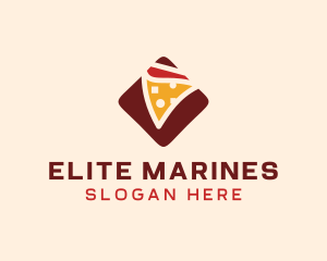 Pizzeria Pizza Box logo design