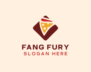 Pizzeria Pizza Box logo design