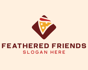 Pizzeria Pizza Box logo design