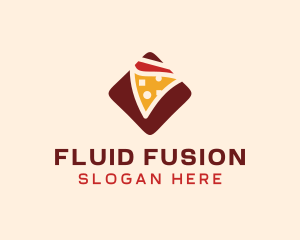 Pizzeria Pizza Box logo design