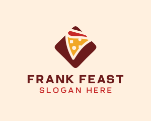 Pizzeria Pizza Box logo design