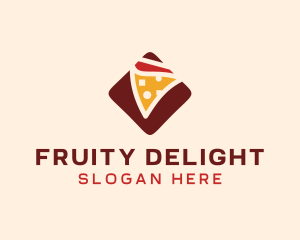 Pizzeria Pizza Box logo design