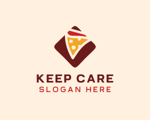 Pizzeria Pizza Box logo design