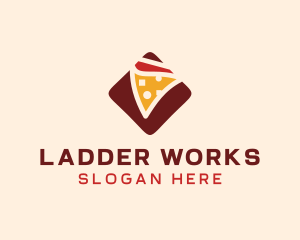 Pizzeria Pizza Box logo design