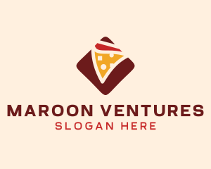 Pizzeria Pizza Box logo design