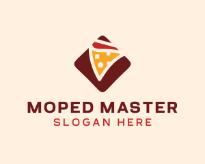 Pizzeria Pizza Box logo design