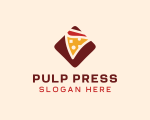 Pizzeria Pizza Box logo design